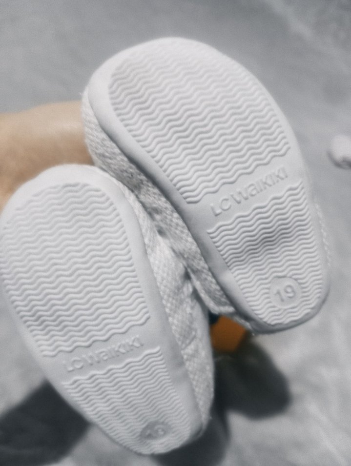 Kız Bebek Beyaz İlk Adım Ayakkabısı - Görsel 5