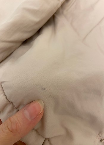 Pembe Kapüşonlu Rahat Kesim Kadın Ceket - Görsel 7