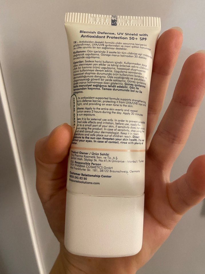 The Purest Solutions SPF 50 Güneş Koruyucu - Görsel 3