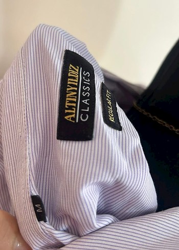 Erkek Mor Keten Kısa Kollu Gömlek - Görsel 4