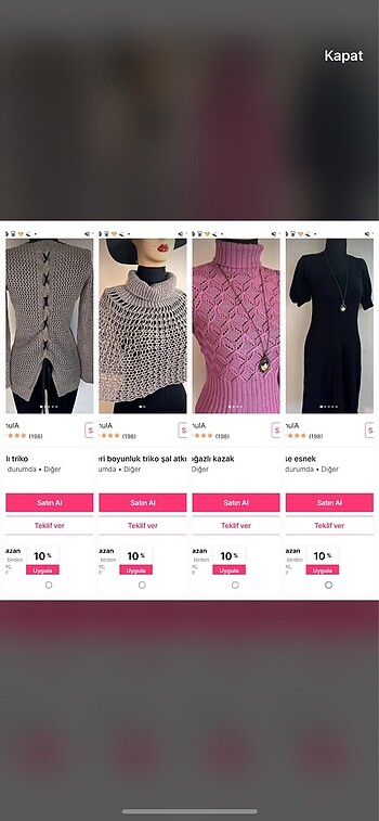 Toplu ürün satışı