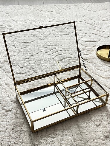 H&M Home gold takı kutusu