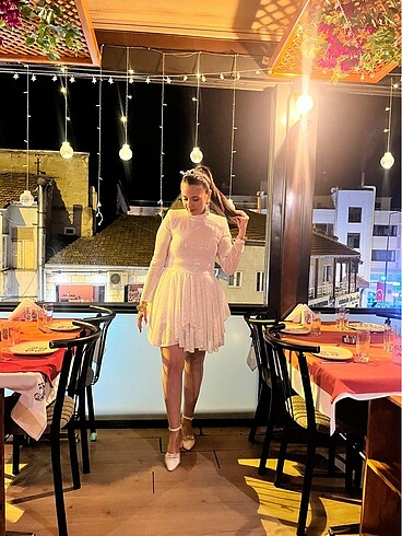 38 Beden GiRa Official Payetli Elbise