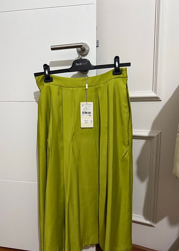 Yeşil Pilili Uzun Etek Seçil Store - Görsel 2