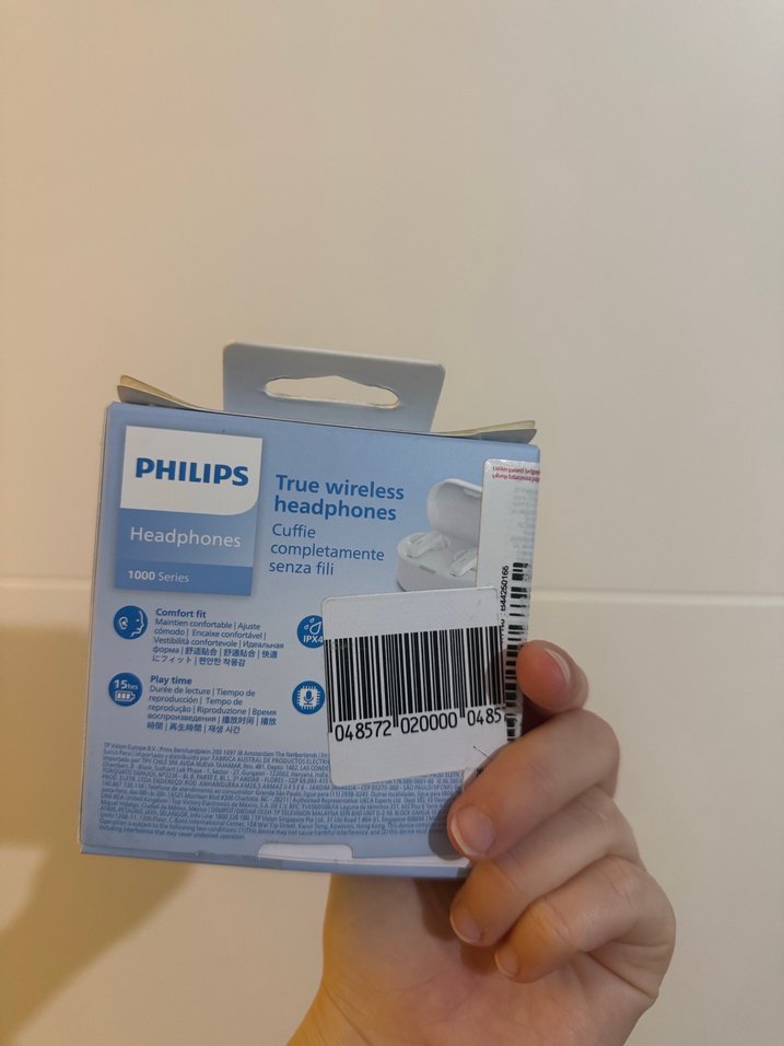 Philips Beyaz True Wireless Kulaklık - Görsel 2