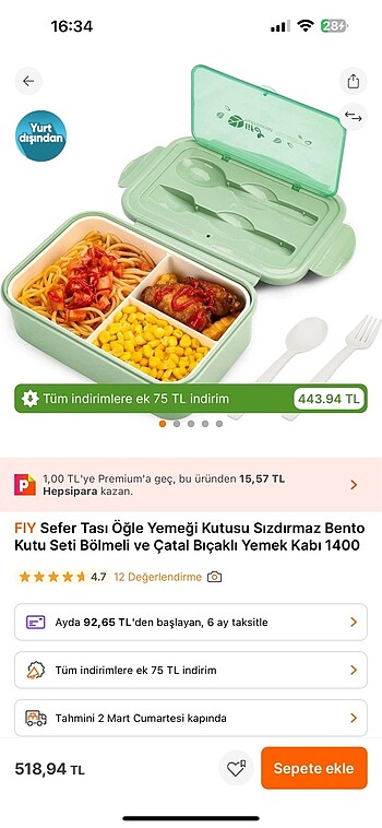 Diğer Yemek termosu