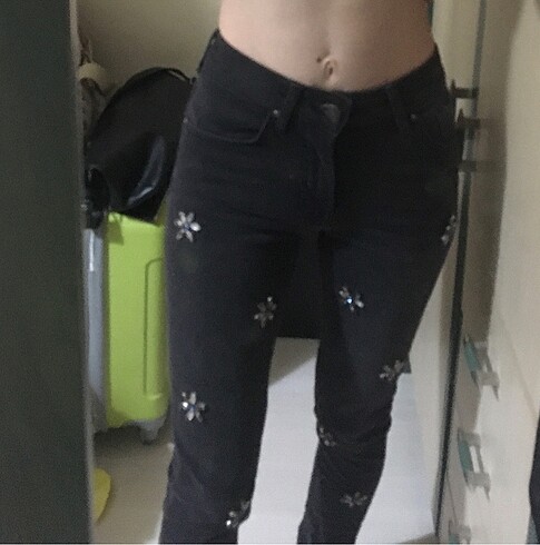34 Beden siyah Renk Pull and bear pantolon