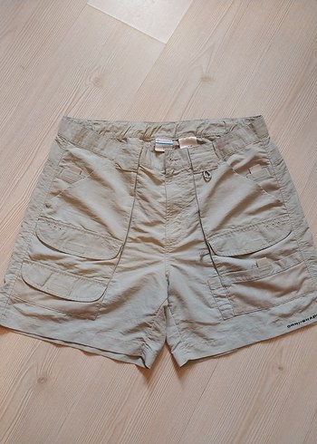 Bej Erkek Mini Rahat Kesim Şort - Görsel 4