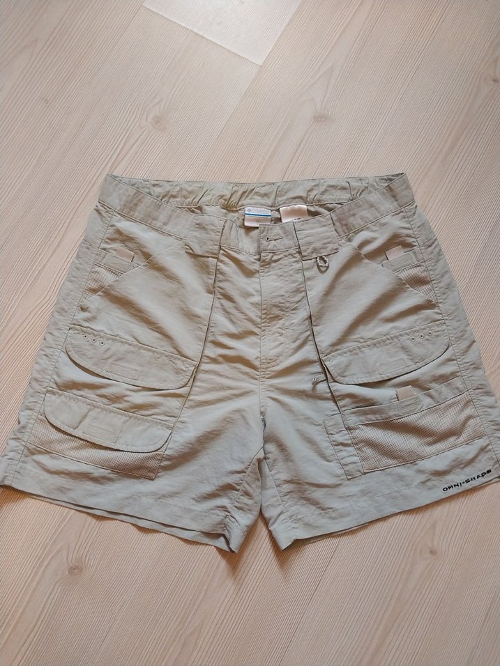 Bej Erkek Mini Rahat Kesim Şort - Görsel 4