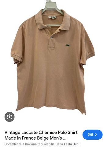 Bej Erkek Polo Tişört - Görsel 4