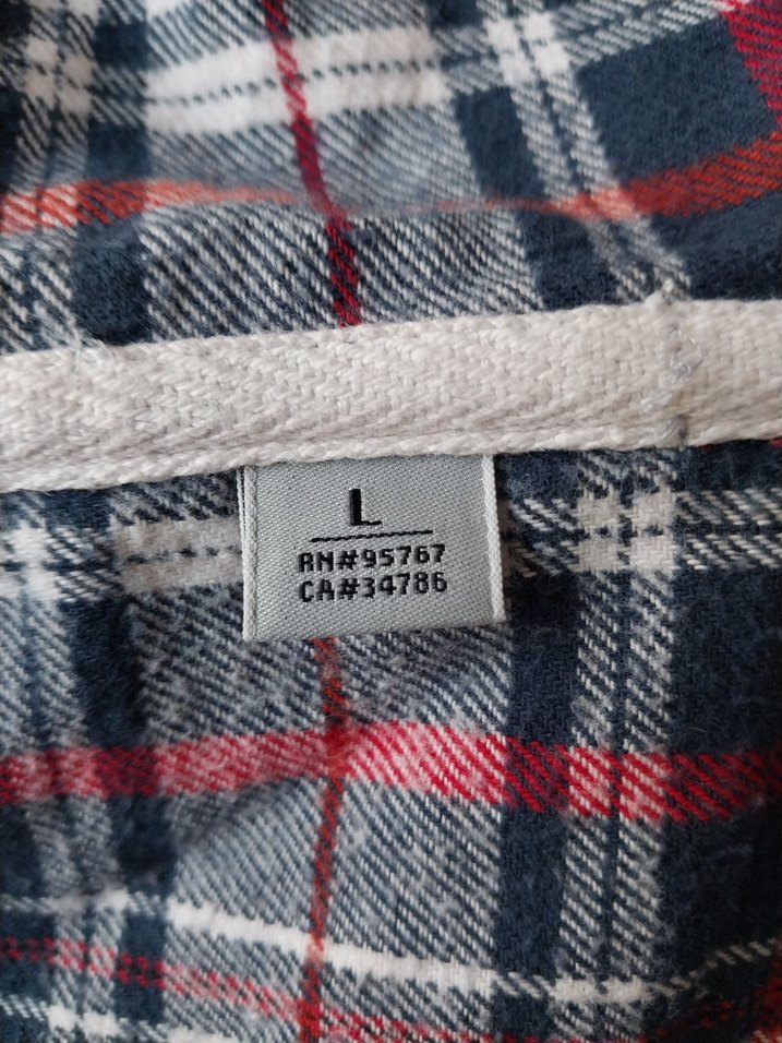 Kapüşonlu Ekose Pamuk Gömlek - Görsel 2