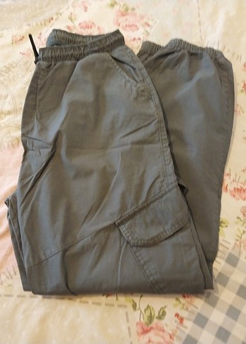 Gri Rahat Kesim Pantolon - Görsel 3