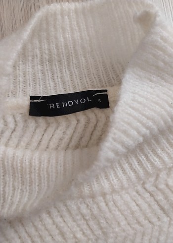 Kadın Gri Triko Balıkçı Yaka Kazak - Görsel 3