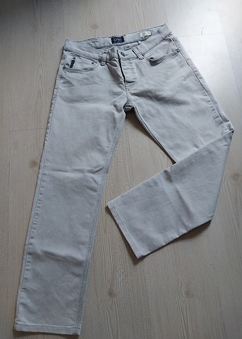 Gri Regular Fit Denim Erkek Jean Pantolon - Görsel 6