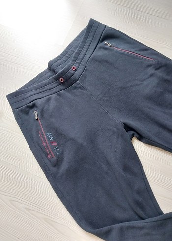 Gri Fermuarlı Rahat Eşofman Altı - Görsel 2