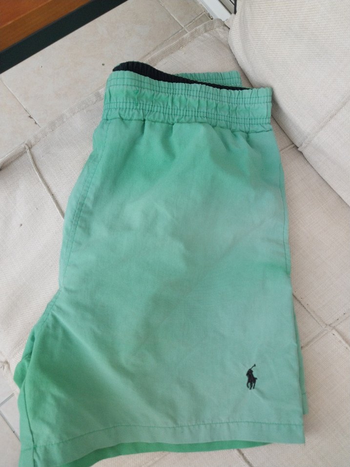 Turkuaz Polo Ralph Lauren Erkek Mini Mayo - Görsel 3