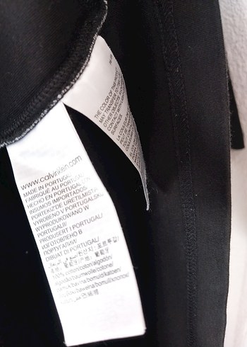 s/m Beden siyah Renk Calvin Klein Siyah Denim Tişört