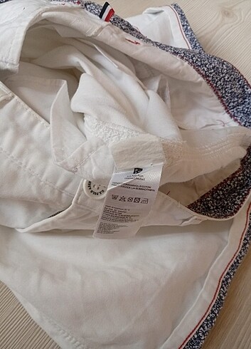l/xl Beden beyaz Renk Polo keten şort
