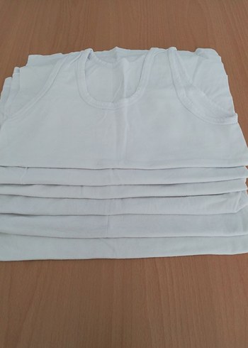 Diğer Beyaz Çocuk Atlet ve Külot Takımı
