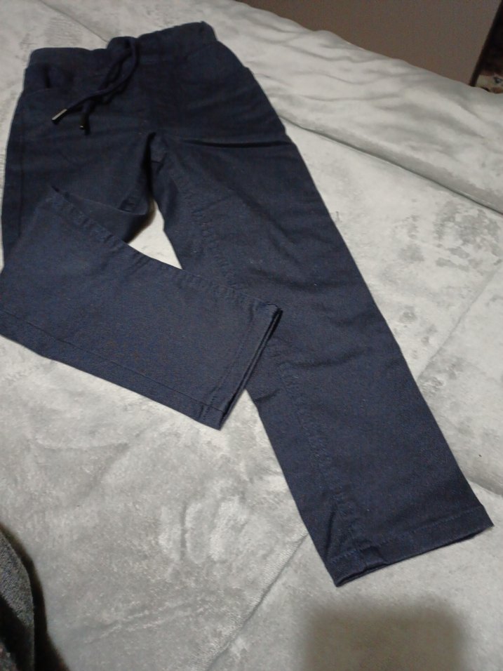 Lacivert Çocuk Kot Pantolon - Görsel 3