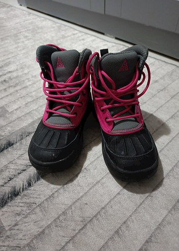 Kız Çocuk Pembe Kauçuk Botlar - Görsel 3