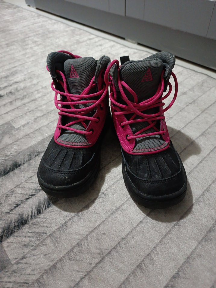 Kız Çocuk Pembe Kauçuk Botlar - Görsel 3