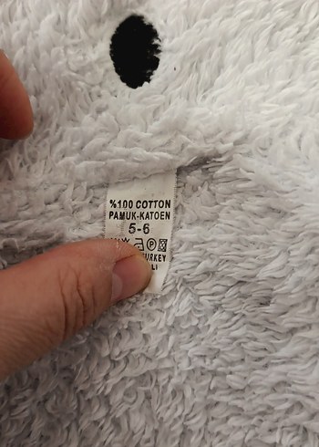 Kız Çocuk kot mont - Görsel 5