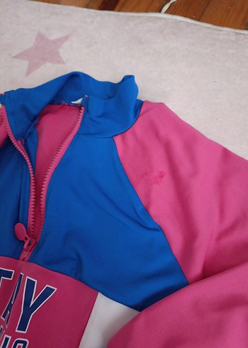 Renkli Fermuarlı Mini Sweatshirt - Görsel 3