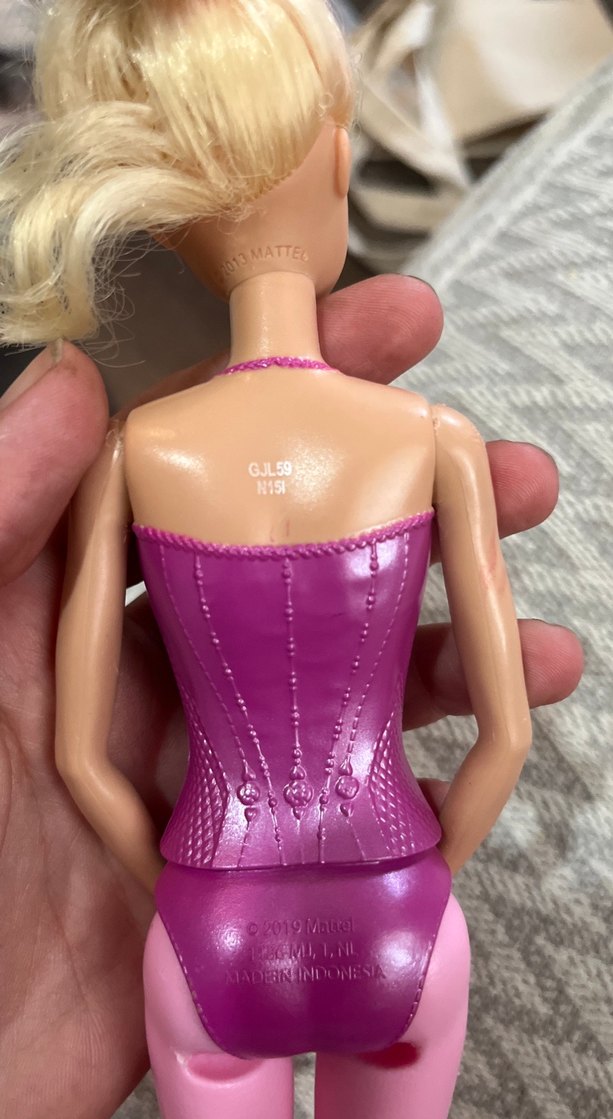Barbie Pembe Bebek orijinal - Görsel 3