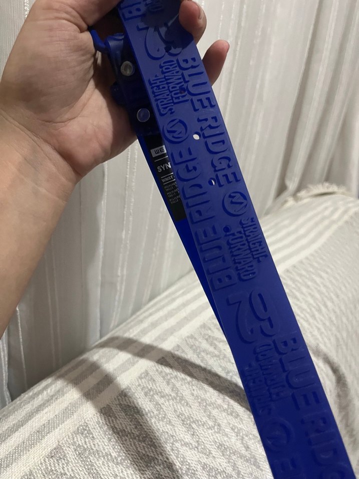 Bubble kemer lacivert mavi - Görsel 3