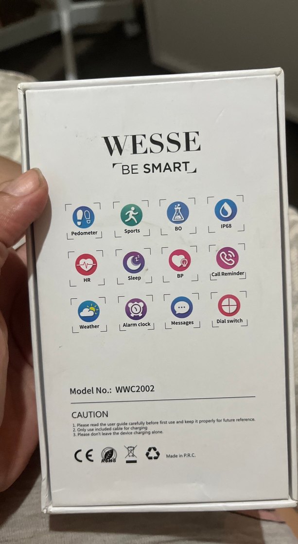 Wesse Connect Wwc2002-02 Akıllı Saat Mavi - Görsel 5