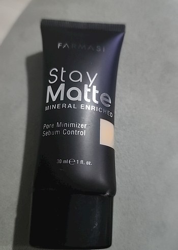 Farmasi Stay Matte Gözenek Sıkılaştırıcı Fondöten 30ml