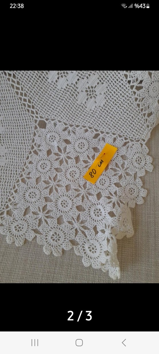 #dantel örtü. - Görsel 3