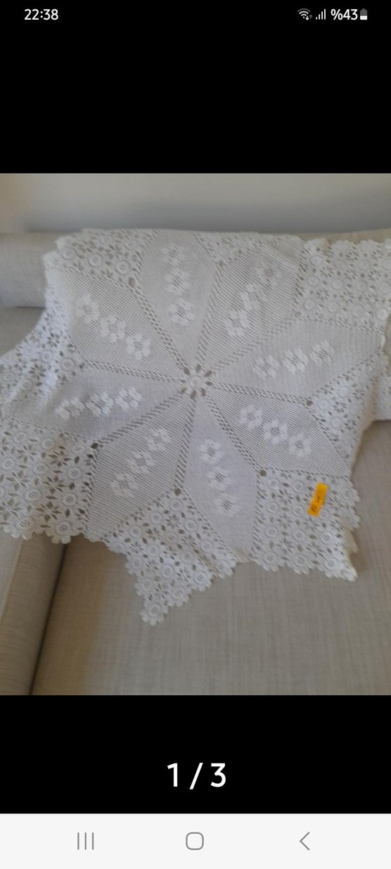 #dantel örtü. - Görsel 2