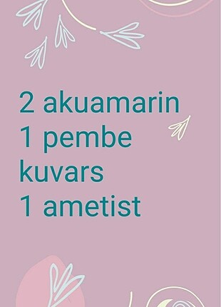 El yapımı doğal taş yüzük