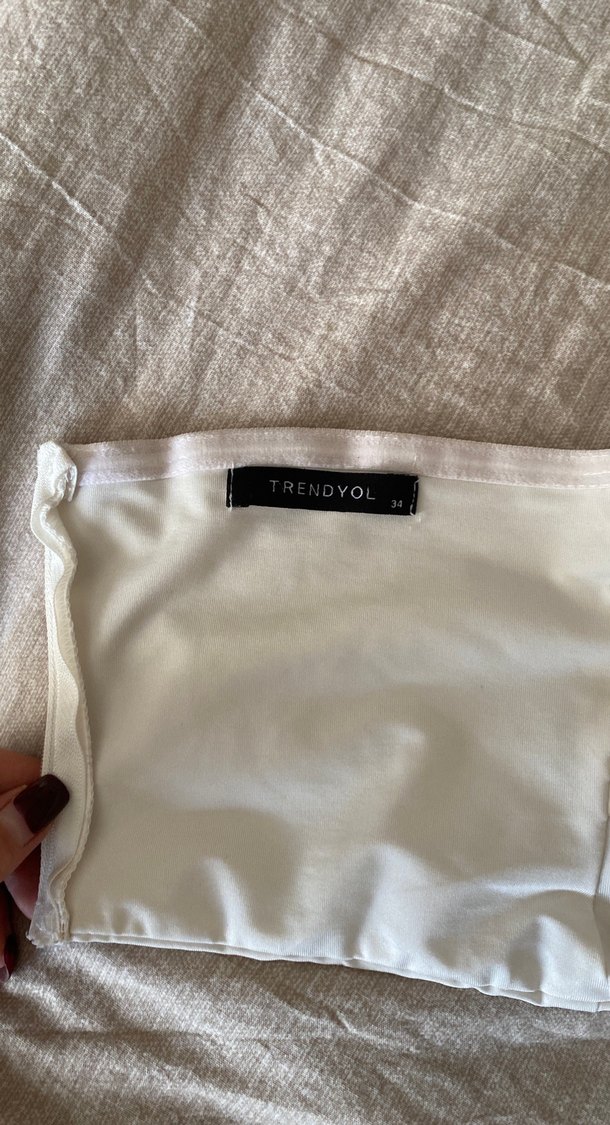 Beyaz  Korse üst - Görsel 3