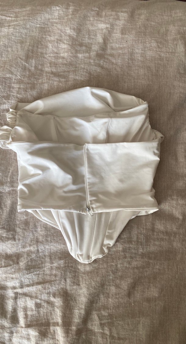 Beyaz  Korse üst - Görsel 4