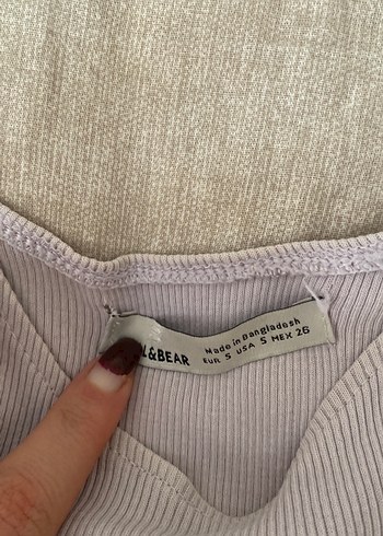 pull&bear crop üst - Görsel 3