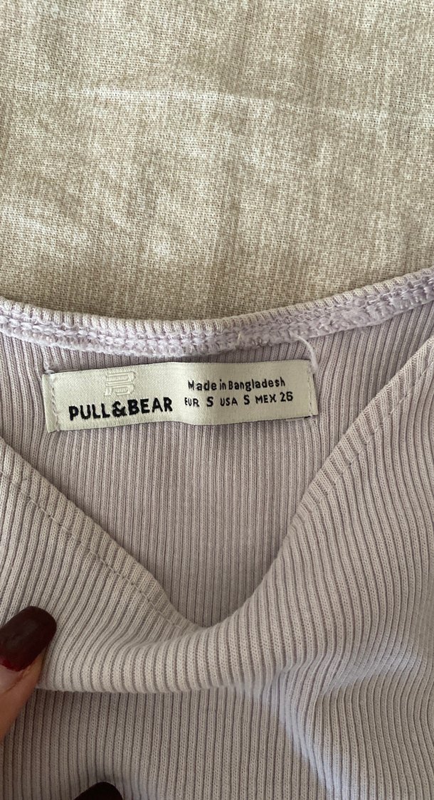 pull&bear crop üst - Görsel 2
