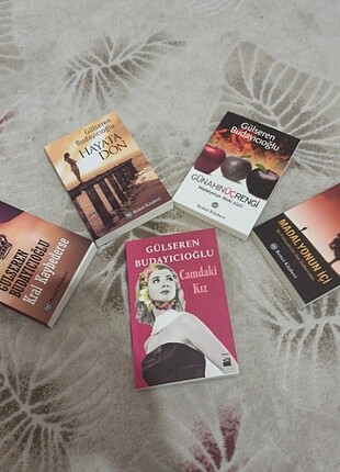 Gülseren Budayıcıoğlu 5 kitabi bir arada ürünlerimiz sıfırdır