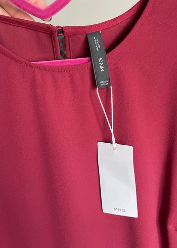 xl Beden bordo Renk Bordo Midi Uzun Kollu Salaş Tunik