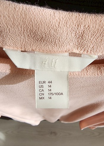 Pudra Rengi Salaş Kısa Kollu Bluz - Görsel 3