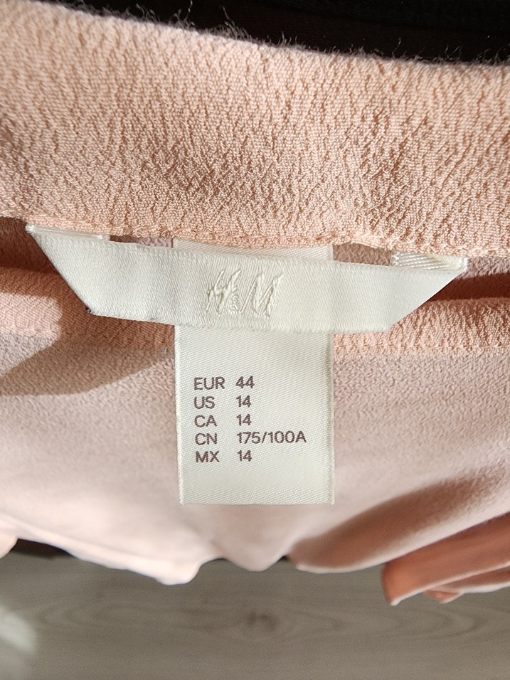 Pudra Rengi Salaş Kısa Kollu Bluz - Görsel 3