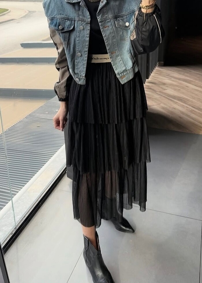 siyah efil efil etek - Görsel 2