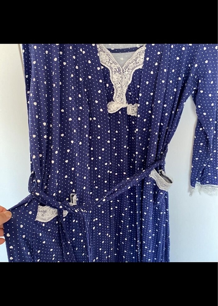 Lohusa gecelik ikili takım - Görsel 2