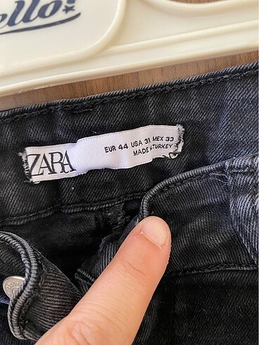 Zara Yüksek bel jean