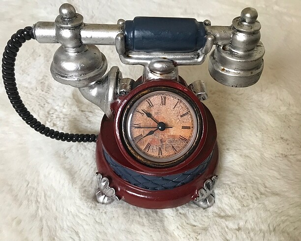Vintage görünümlü dekoratif süs saat