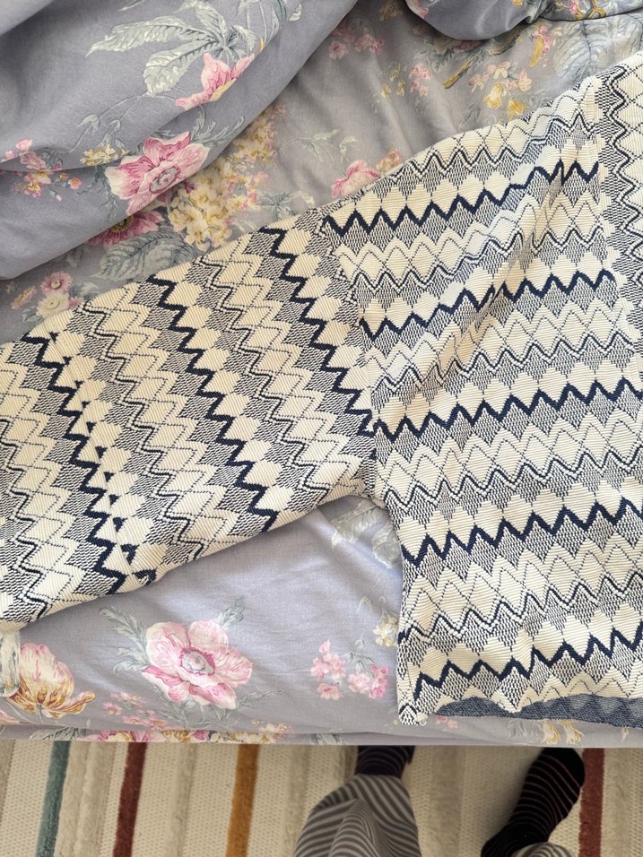 Gri Bohem Uzun Örgü Hamile Hırkası - Görsel 3