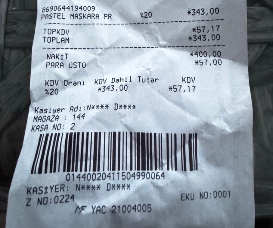 Suya Dayanıklı Siyah Maskara - Görsel 2