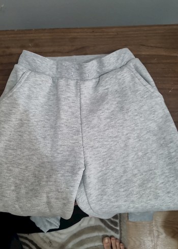 Gri Kız çocuk Rahat Kesim Sweatpant - Görsel 3